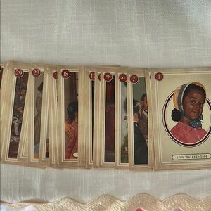 American Girl Addy Walker Trading Cards
